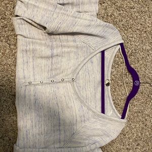 Free people bottoms with peplum (long sleeved)